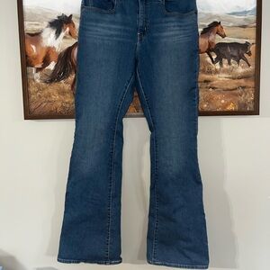 Levi's women's high rise 726 flare jeans